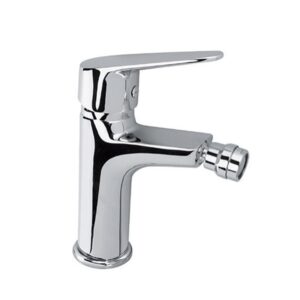 Miscelatore monocomando per bidet serie JAGO Getto orientabile con scarico automatico