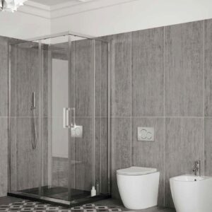 Box Doccia Angolare Cm 70 x 90 Apertura Scorrevole su 2 lati - cromo- Vetro 6 mm trasparente